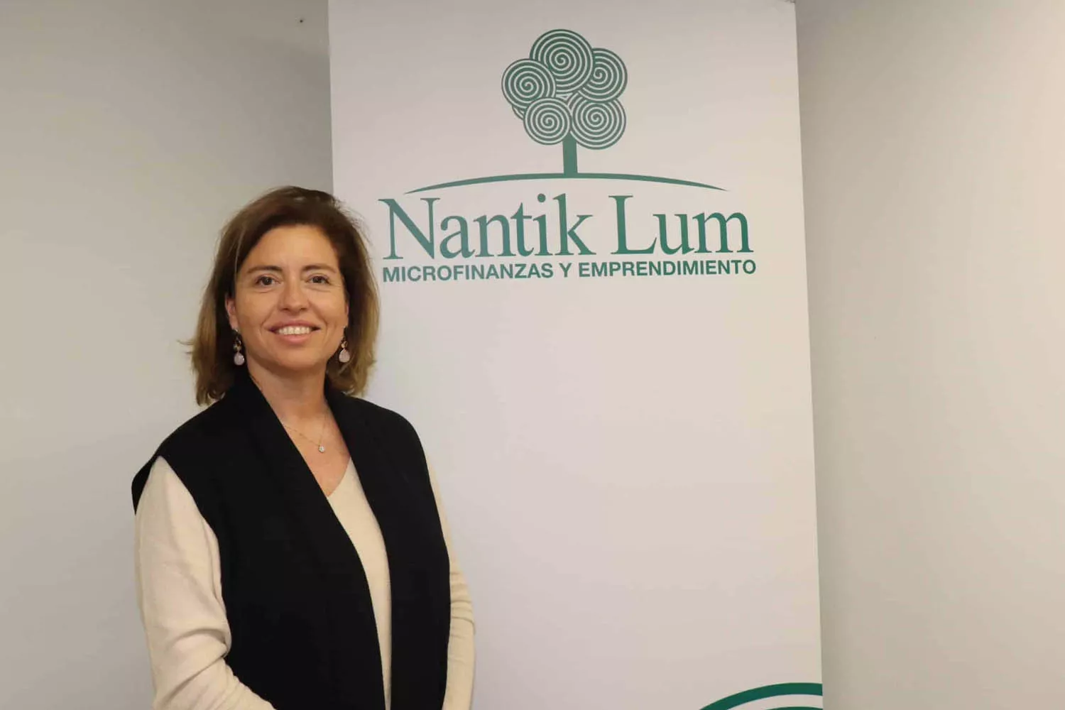 Lucía Medina, directora de la Fundación Nantik Lum, que ayuda a personas vulnerables / FNL