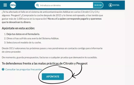 La OCU te ayuda a reclamar al fabricante/ OCU.org