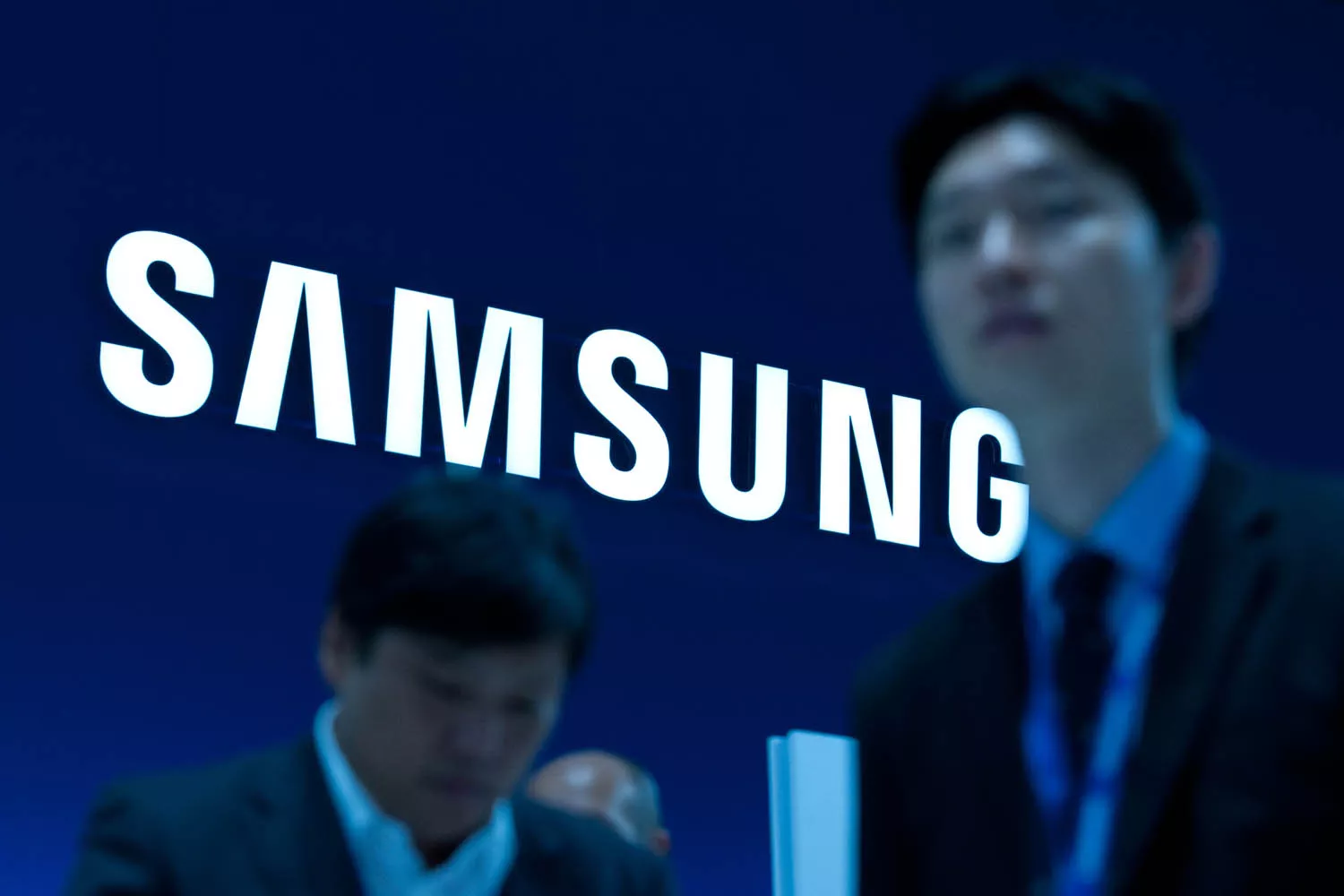 El logo de Samsung en la feria IFA International Consumer Electronics / ROBERT SCHLESINGER - DPA