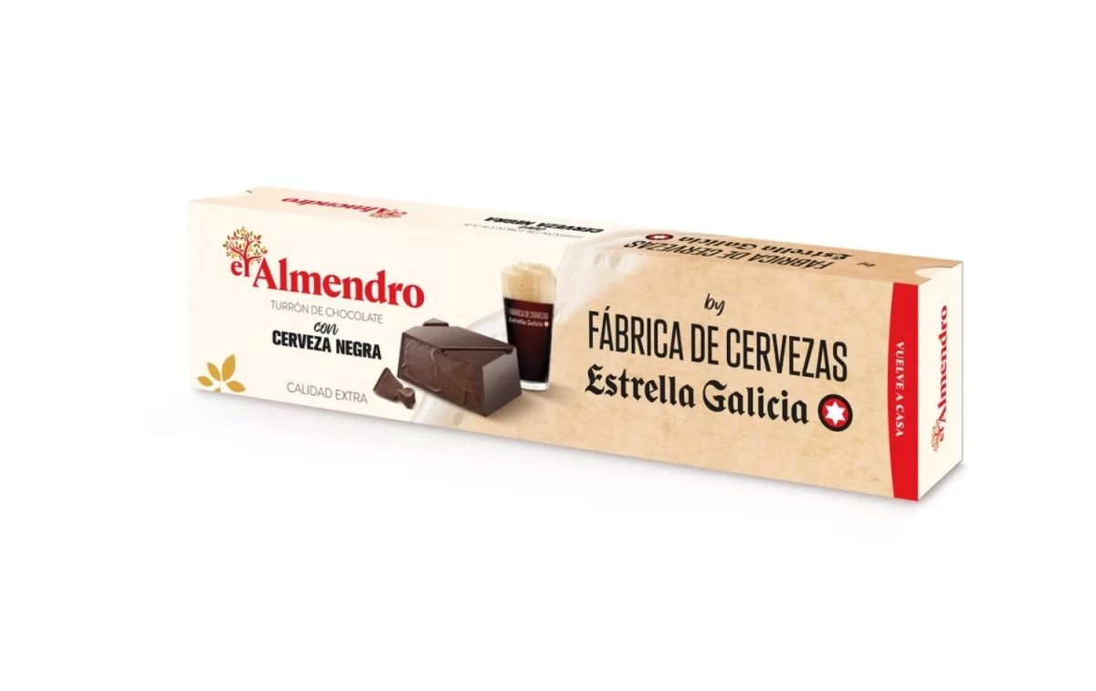 El turrón de El Almendro y Estrella Galicia CEDIDA