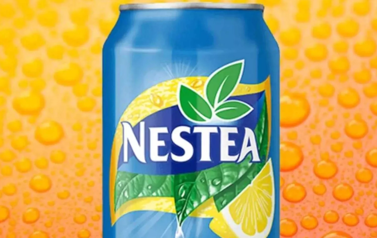 Una lata de Nestea, la marca que comercializan Nestlé y Coca Cola