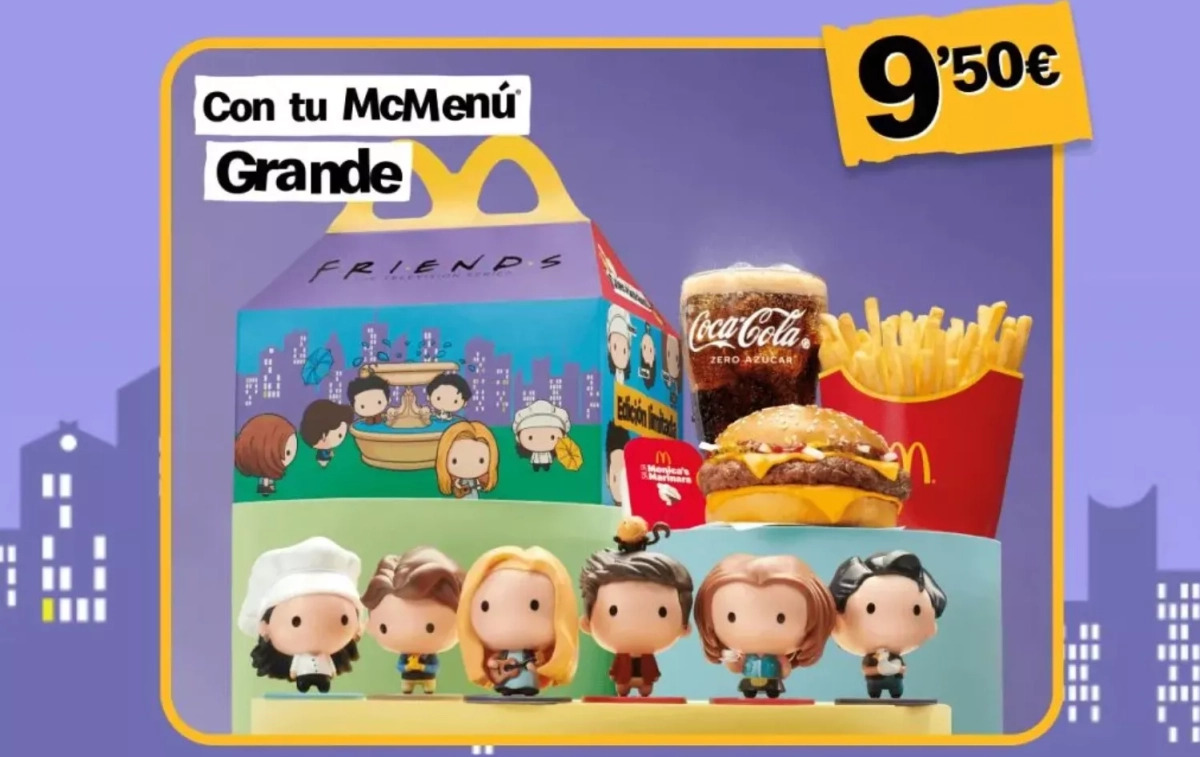 La colección de 'Friends' de McDonald's MCDONALD'S