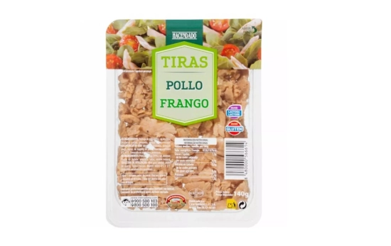 Tiras de pollo al natural Mercadona/ MERCADONA.COM