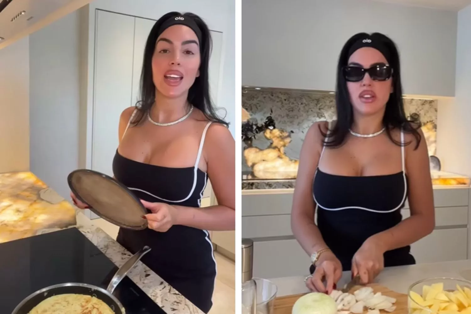 Georgina Rodríguez arrasa en redes con su tortilla de patatas/ INSTAGRAM