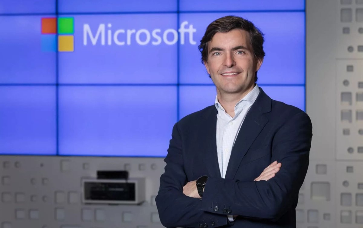 Juan Chinchilla, el nuevo director del área de transformación digital para pymes de Microsoft en España / ALBERTO ESPADA - ARCHIVO