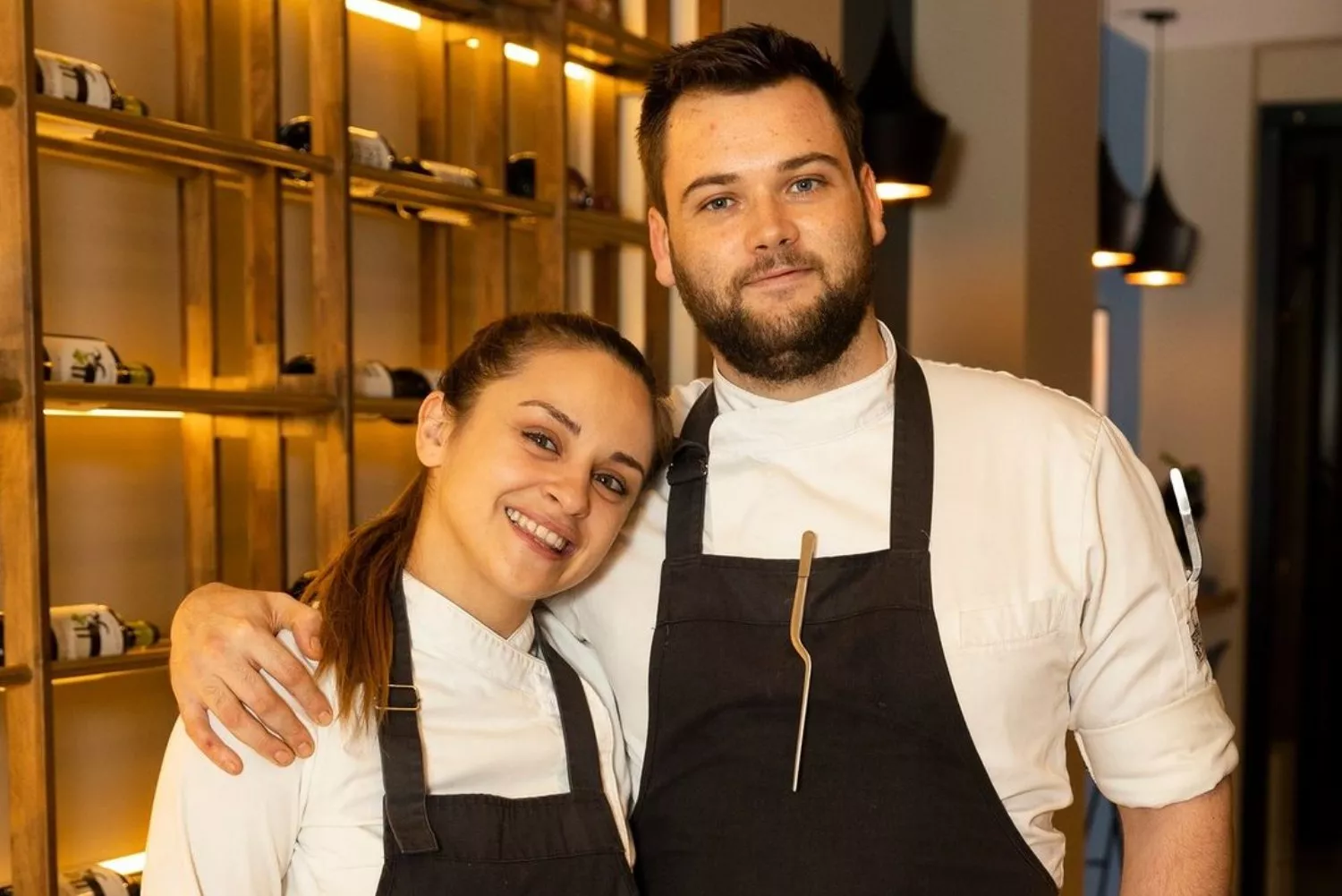 Ricky Smith y Lena María Grané, los chefs del restaurante Baló / INSTAGRAM