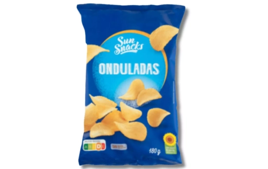 PATATAS FRITAS ONDULADAS 'SUN SNACK' ALDI/ AESANGOB.ES