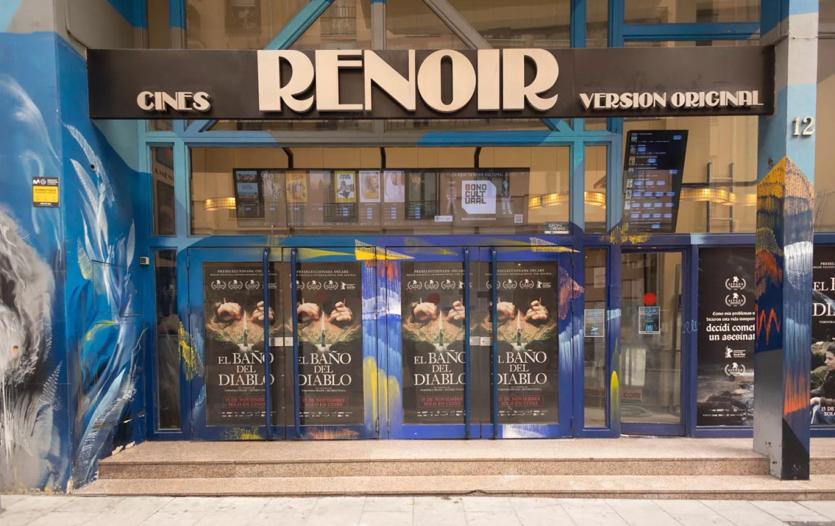 La entrada al cine Renoir de Madrid / EDUARDO PARRA - EP