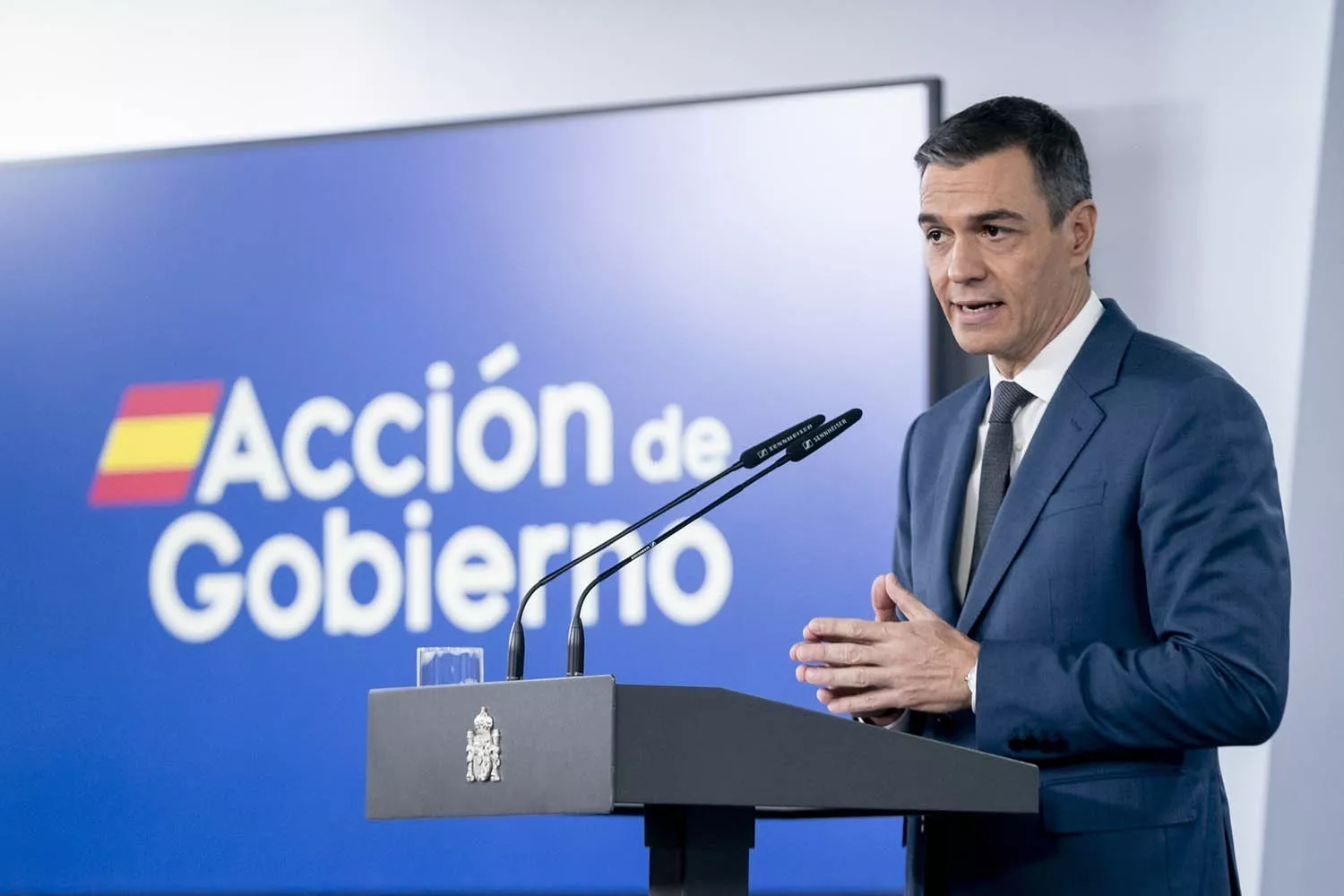 El presidente del Gobierno, Pedro Sánchez / A. PÉREZ - EP