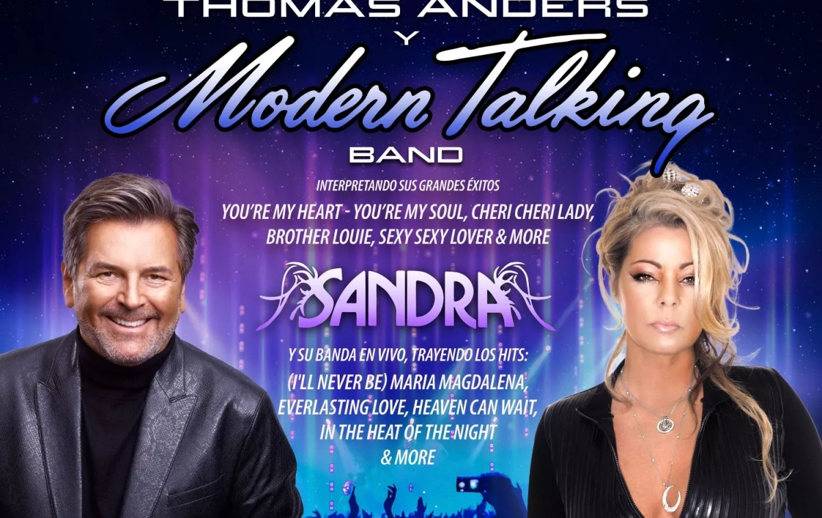 Cartel de un concierto de Thomas Anders / EP - LACONCERTGROUP