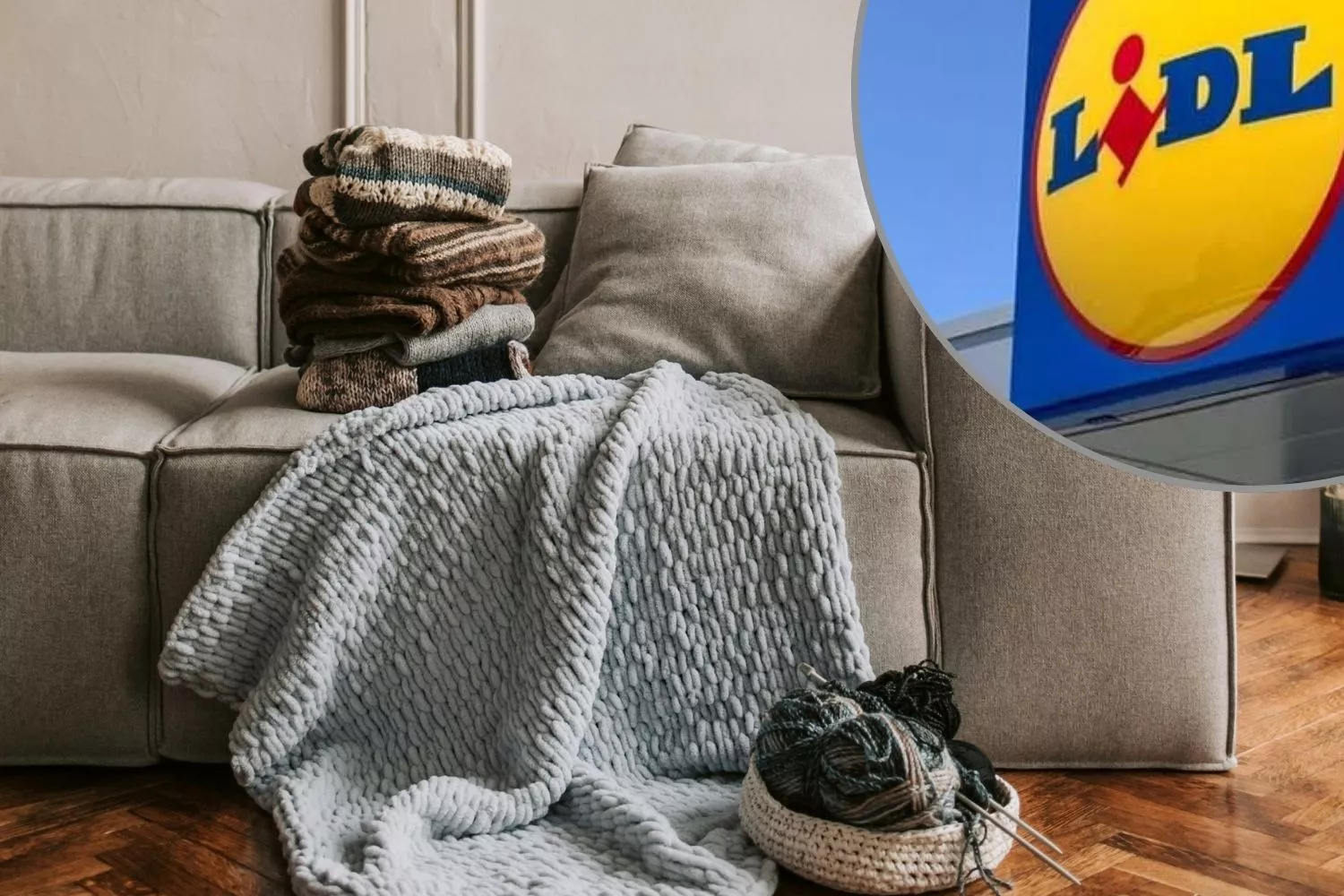 Lidl reinventa tu hogar con su último lanzamiento para frioleros/ Montaje CG