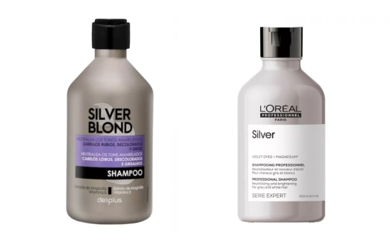 Champú Silver Blond Deliplus y Champú L'Oréal Professionnel Serie Expert Silver/ Montaje CG