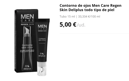 Regen Skin Men, 4,50 euros/ MERCADONA.ES