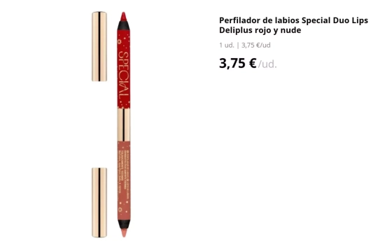 Special Duo Lips Deliplus, 3,75 euros/ MERCADONA.ES