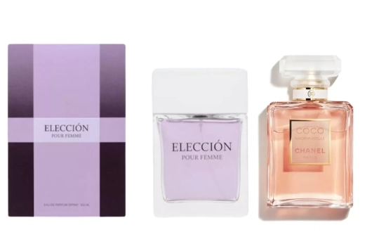  Elección (9 €)/Coco Mademoiselle de Chanel (169 €)/ Montaje CG