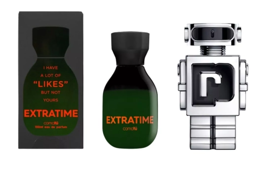 Extra Time Likes for Him (8 €)/ Phantom de Paco Rabanne (89 euros)/ Montaje CG