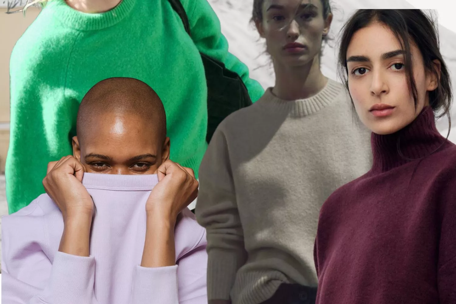 Ni cardigan ni sudadera: Zara te propone tres opciones para vestir cómoda, estilosa y calentita/ Montaje CG