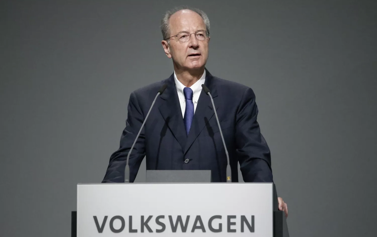 Hans Dieter Pötsch, el presidente de la junta directiva del fabricante de Volkswagen y uno de los cuatro representantes de la familia Porsche / ARCHIVO