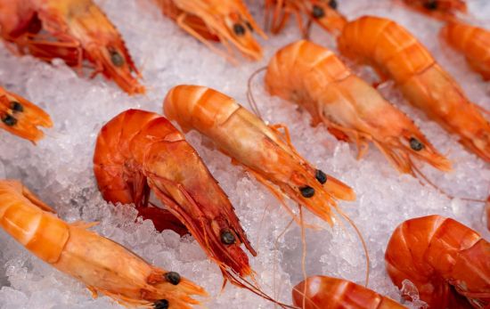 La gamba, el langostino y otros productos del mar continúan siendo los reyes indiscutibles de las mesas navideñas en España/pexels