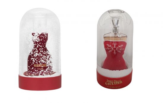 El nuevo perfume de Mercadona Cómo tu Cérise, un 'dupe' de 'Classique' de Jean-Paul Gaultier de la Navidad de 2018/ Montaje CG 