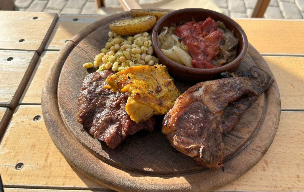 La parrillada de carne Mamut   CG