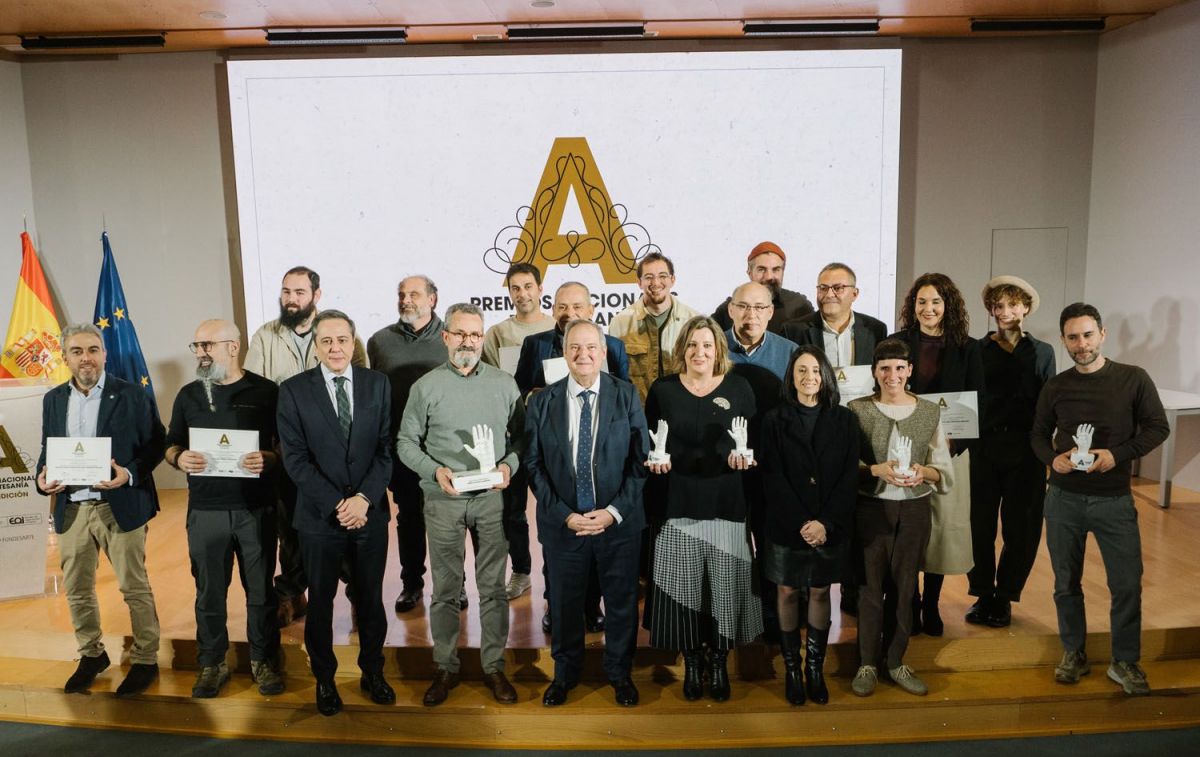 Los ganadores de los Premios Nacionales de Artesanía 2024 / MINISTERIO DE INDUSTRIA Y TURISMO