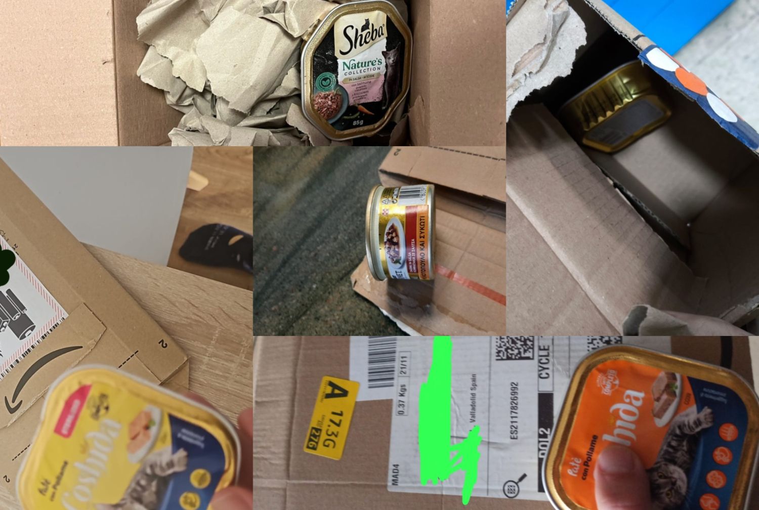 Las veces que Amazon envío una lata de comida para gatos a sus clientes / CG