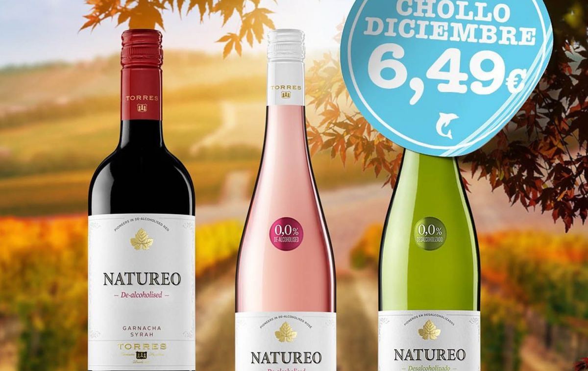 Los vinos Natureo sin alcohol de Familia Torres / FACEBOOK