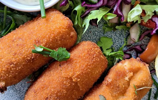 Croquetas de gambas/ PEXELS