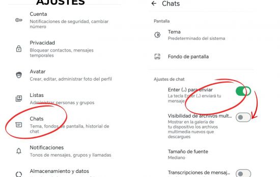 Paso 1 de 2 para vincular tu cuenta secundaria de Google a WhatsApp/ Montaje CG