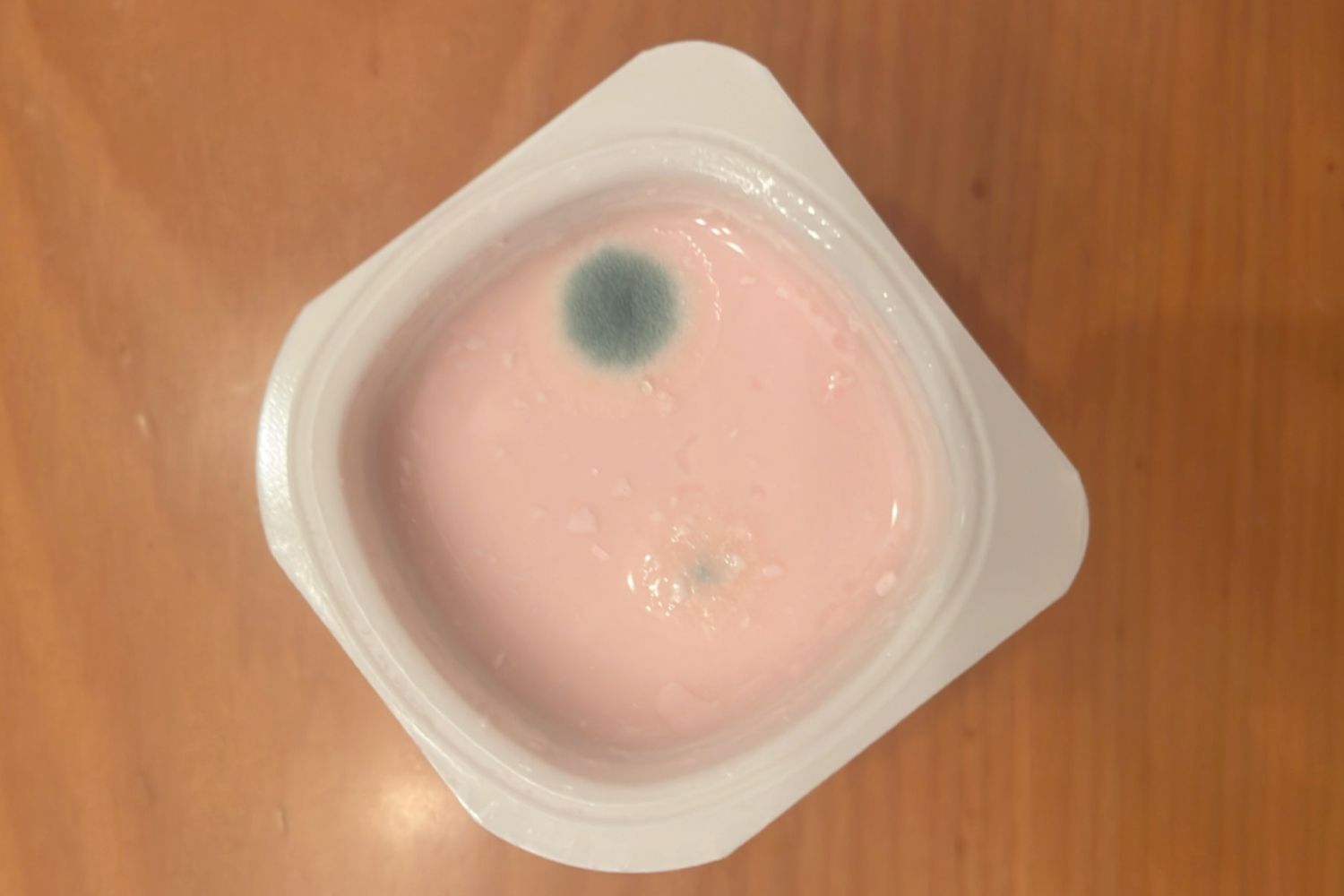 Yogur con moho de Lidl / CEDIDA