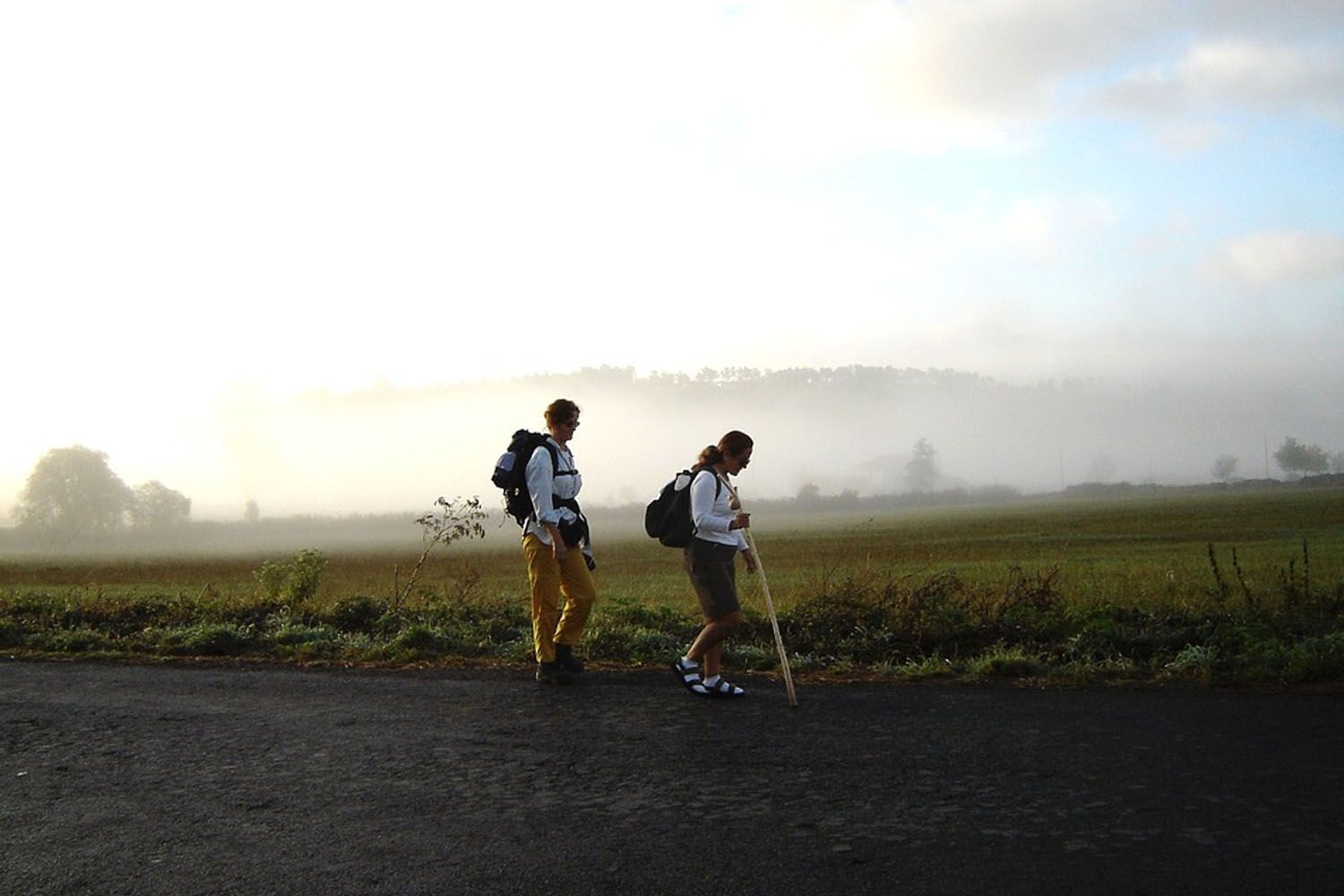 Hacer el Camino de Santiago sin mochila un servicio que no tiene precio