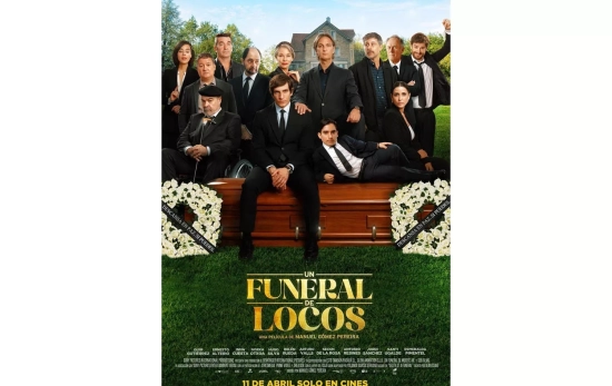Cartel promocional de 'Un funeral de locos' / DYP COMUNICACIÓN Cartel promocional de 'Un funeral de locos' / DYP COMUNICACIÓN