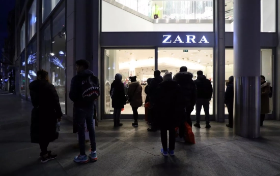 Una tienda de Zara / VICKIE FLORES - EFE Una tienda de Zara / VICKIE FLORES - EFE