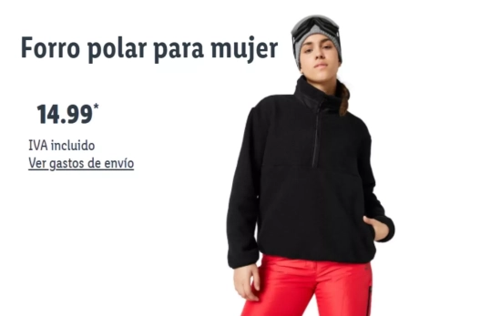 Forro polar/ LIDL Forro polar/ LIDL