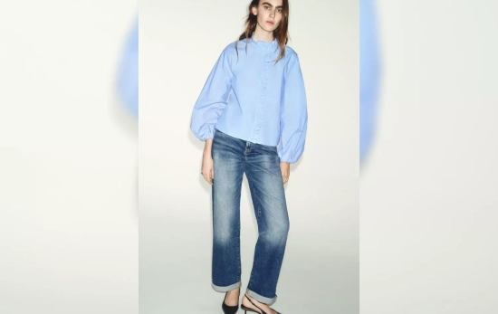 Blusa popelín / ZARA Blusa popelín / ZARA