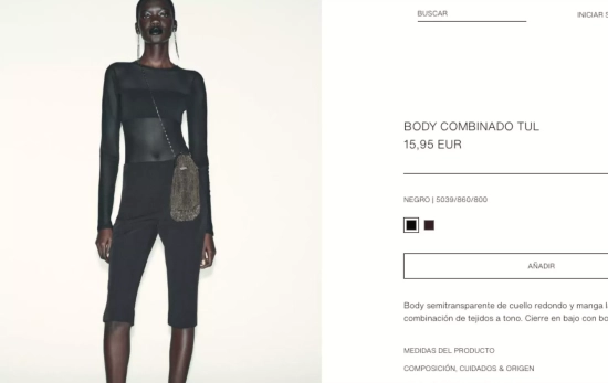 Body combinado tul / ZARA Body combinado tul / ZARA