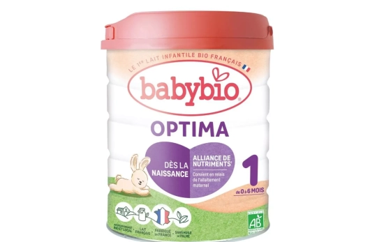 Una de las leches de BabyBio / AESAN Una de las leches de BabyBio / AESAN