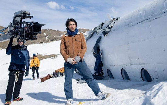 Rodaje de 'La Sociedad de la Nieve' NETFLIX EP Rodaje de 'La Sociedad de la Nieve' NETFLIX EP