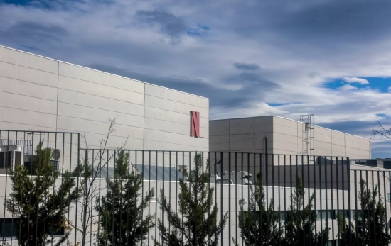 Fachada de los platós de Netflix en Tres Cantos (Madrid) Ricardo Rubio EP Fachada de los platós de Netflix en Tres Cantos (Madrid) Ricardo Rubio EP