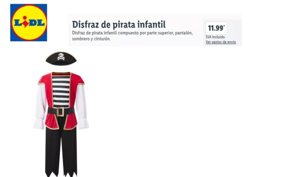 Disfraz pirata/ LIDL Disfraz pirata/ LIDL