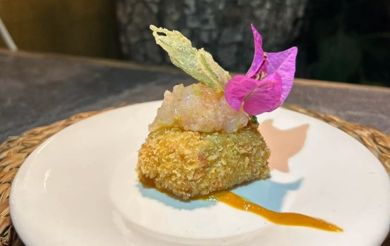 Aspecto de la croqueta / CEDIDA Aspecto de la croqueta / CEDIDA