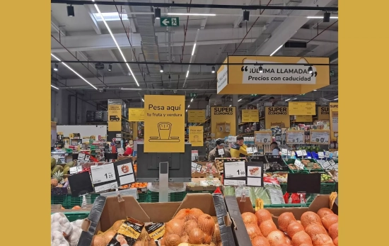 Sección de fruta y verdura / CG Sección de fruta y verdura / CG