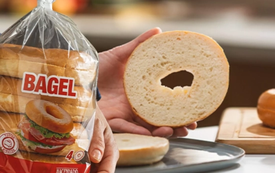 Bagel de Mercadona/ Montaje Consumidor Global Bagel de Mercadona/ Montaje Consumidor Global