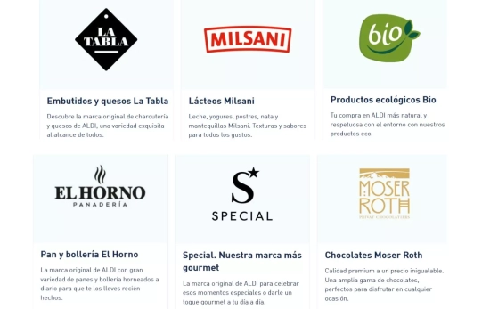 El 80% de nuestros productos de marca blanca provienen de proveedores nacionales/ ALDI El 80% de nuestros productos de marca blanca provienen de proveedores nacionales/ ALDI