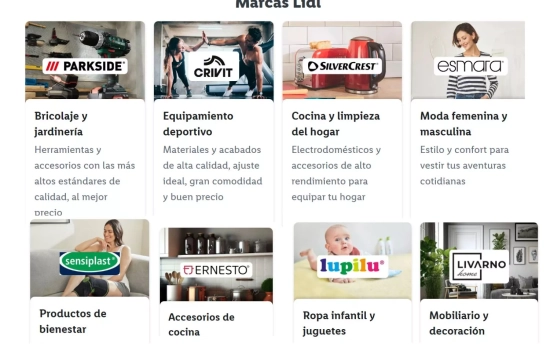 Marcas blancas de Lidl/ LIDL Marcas blancas de Lidl/ LIDL
