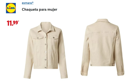 Chaqueta para mujer/ LIDL Chaqueta para mujer/ LIDL