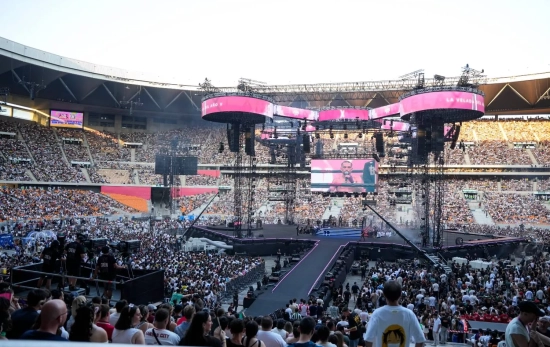 Vista general durante la quinta edición de La Velada del Año en el Estadio de La Cartuja, a 26 de julio de 2025 en Sevilla / EP Vista general durante la quinta edición de La Velada del Año en el Estadio de La Cartuja, a 26 de julio de 2025 en Sevilla / EP