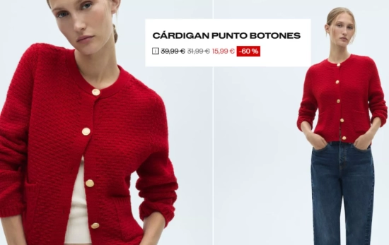 Chaqueta roja / MANGO OUTLET Chaqueta roja / MANGO OUTLET