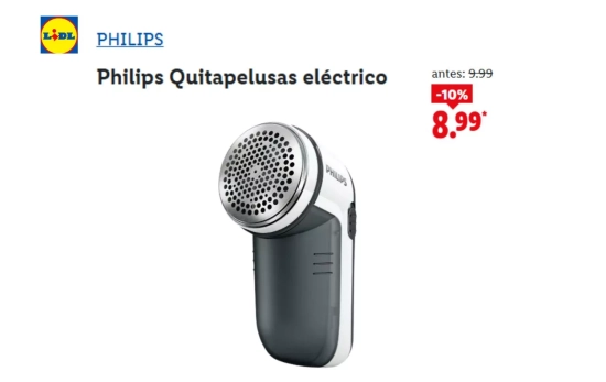 Philips Quitapelusas eléctrico/ LIDL Philips Quitapelusas eléctrico/ LIDL